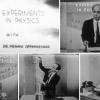 Frank Oppenheimer doing experiments in physics