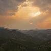 Smoke season over indian peaks
