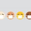 Emojis with facemarks