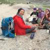 Yeh in Tibet with group