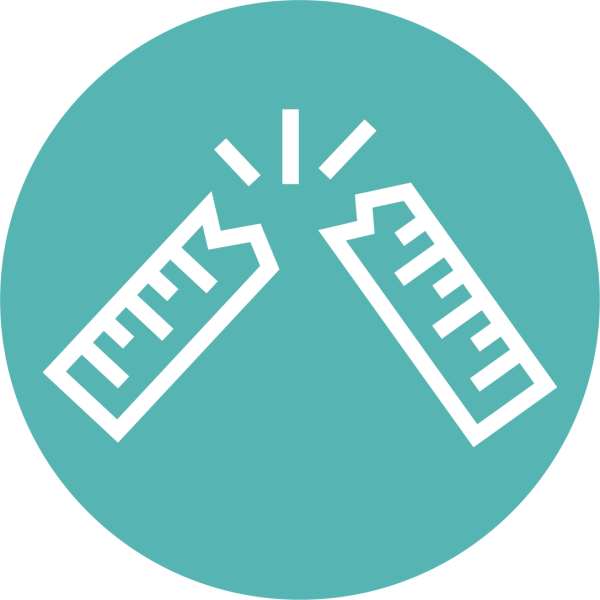 Ruler Breaking Icon