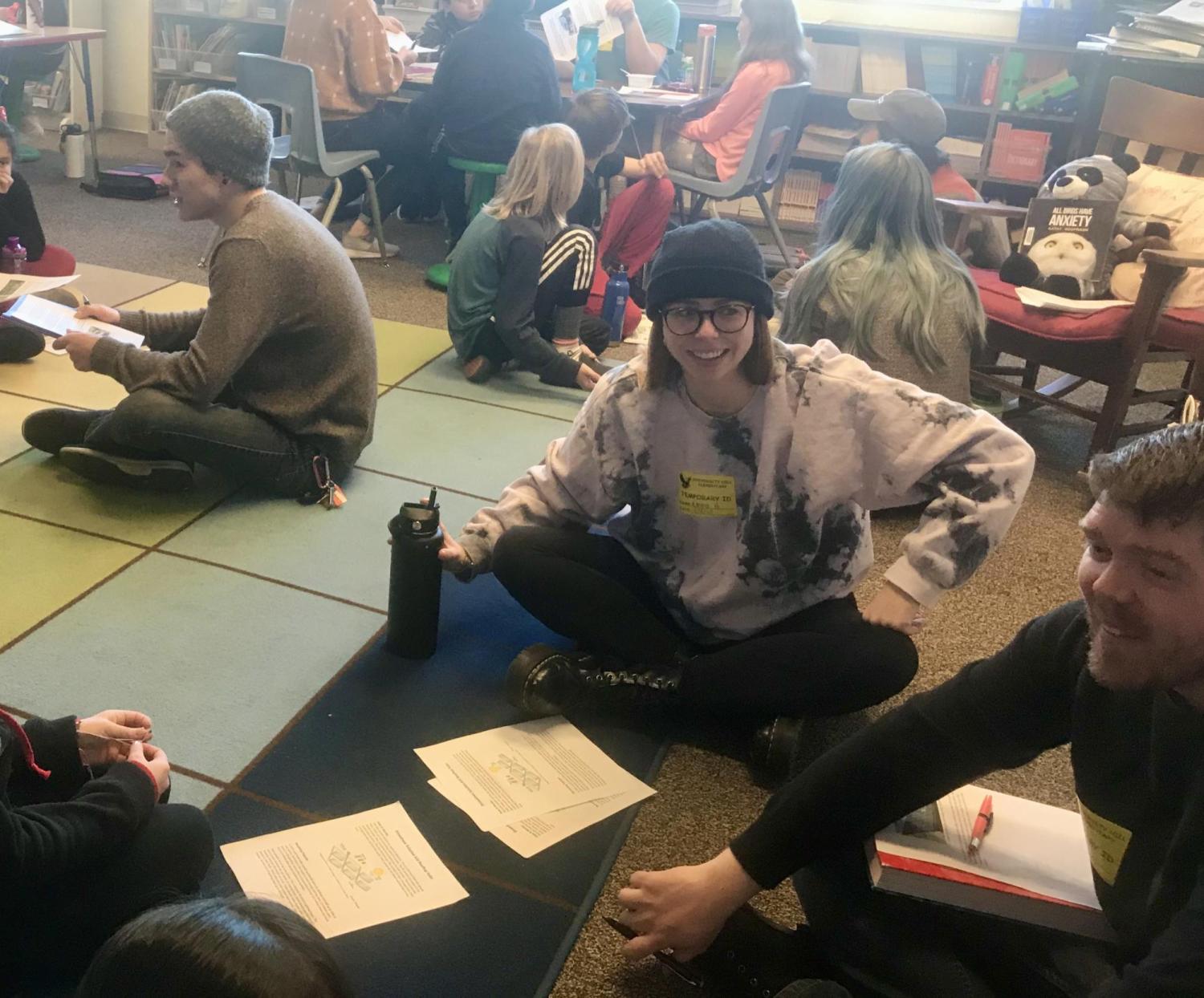 CU students collaborating in small groups