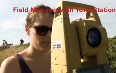 Field mapping with total station