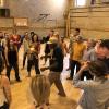 CU Professor Nii Armah Sowah with students in Performance for Community Engagement
