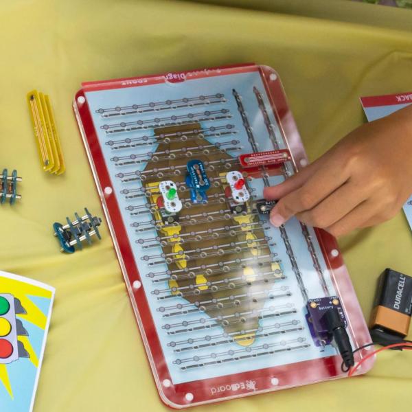 Photo of kids using EdBoard Kits