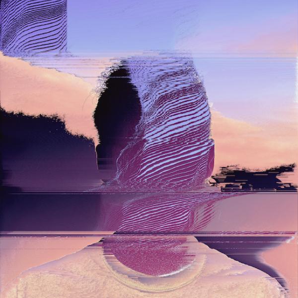 an abstract digital portrait