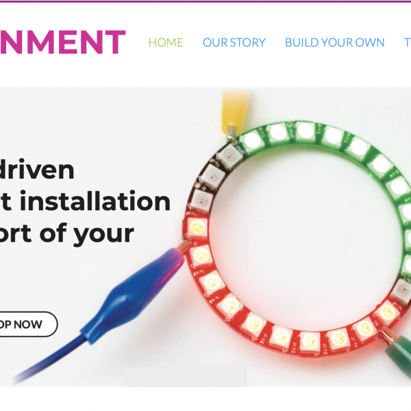 Screenshot of Quarantianment website