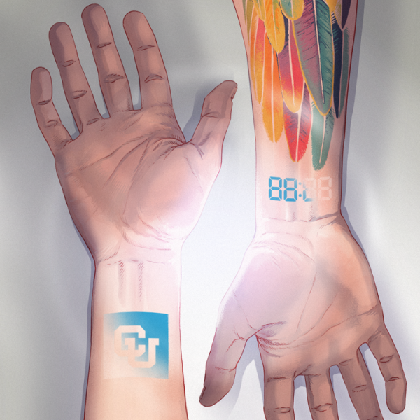 hands with tattoos on them