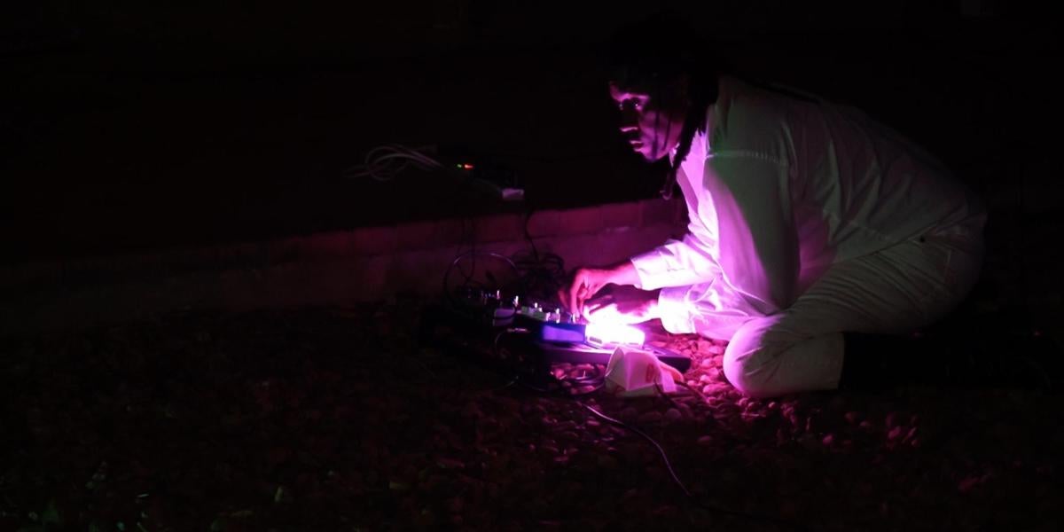shawn mixing audio in the night