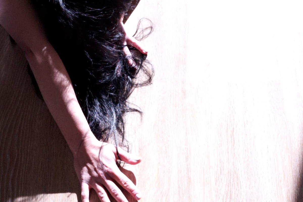 narahin stretched out on floor