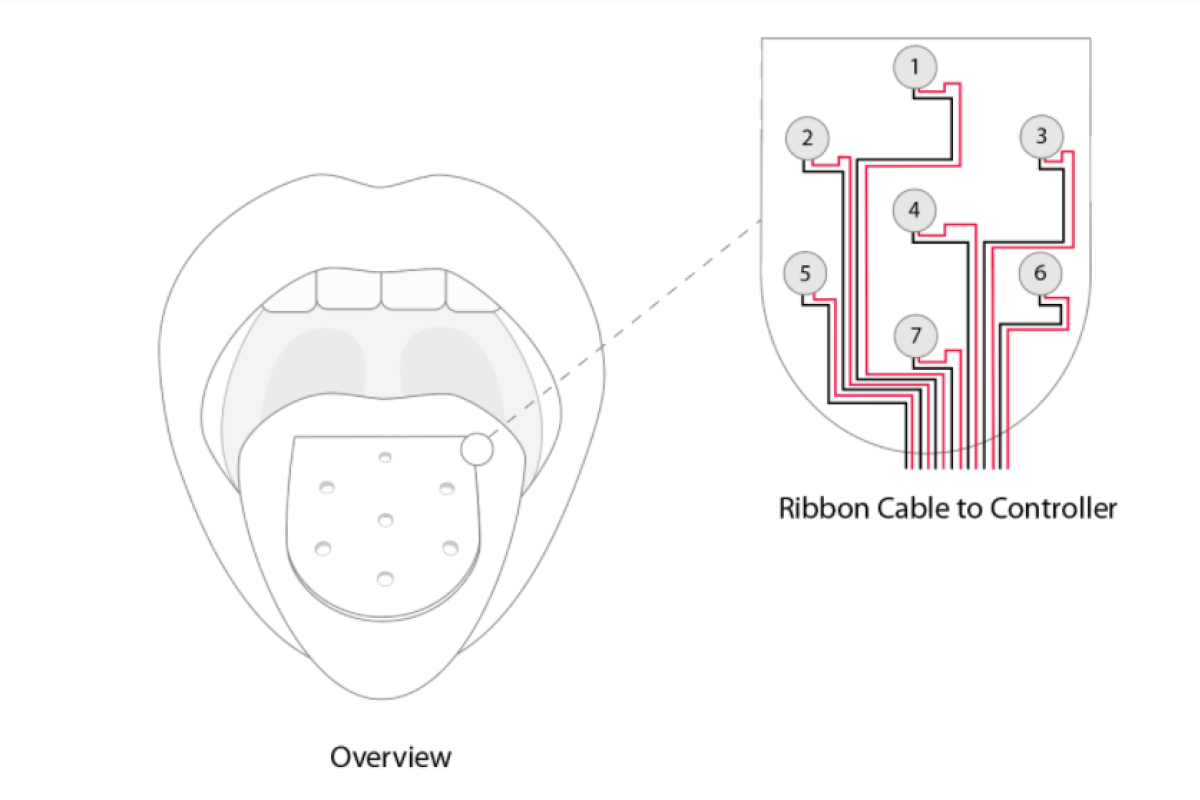 tongue display unit graphc