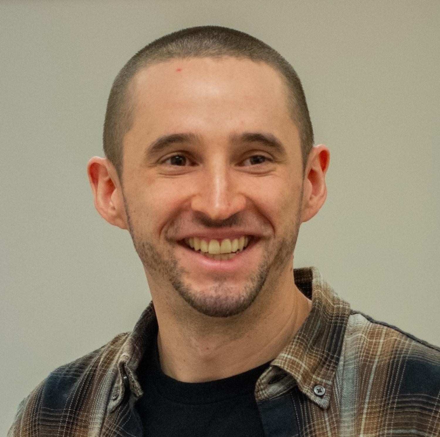 Portrait of Michael Rivera smiling