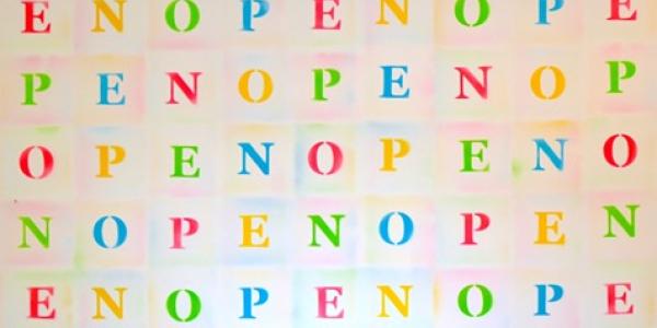 Joel Swanson artwork entitled "Open"