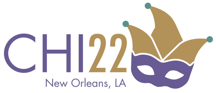 Banner image featuring CHI 2022 logo