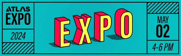 ATLAS Expo ticket graphic