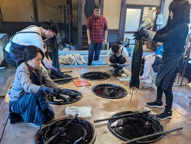 Indigo dyeing in Japan Devendorf