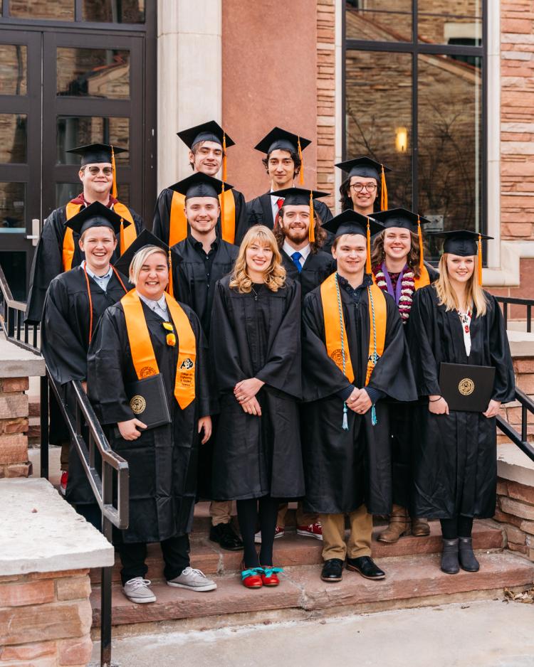 Twelve members of the December 2019 graduating TAM class.