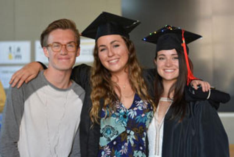 Three students in the graduating class of 2016