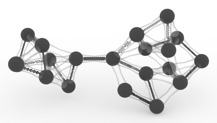 Touch sensing network digital rendering