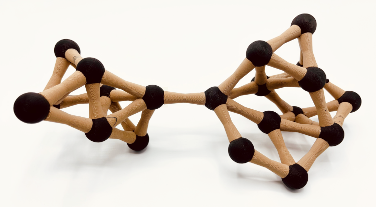 Touch sensing 3D printed network