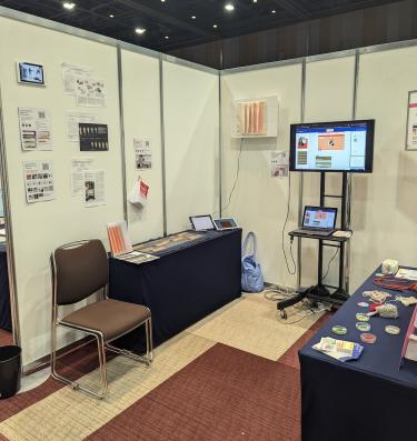 Unstable Design Lab booth at CHI 2025
