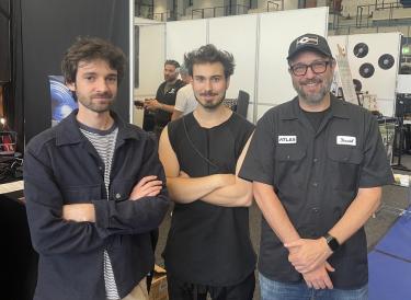 The Collaborator team at Superbooth