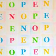 Joel Swanson artwork entitled "Open"