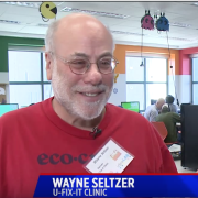 Wayne Seltzer interviewed on Fox 31 for U-Fix-It Clinic