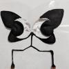 An origami butterfly