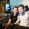 Husband-and-wife duo Lisa and Matt Bethancourt show their game, Busy Work.