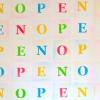 Joel Swanson artwork entitled "Open"