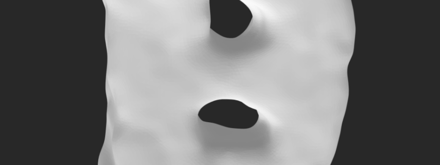 3d model of a B Alphabits cereal