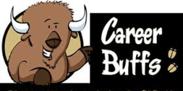 A cartoon Buff with the caption " Career Buffs" 