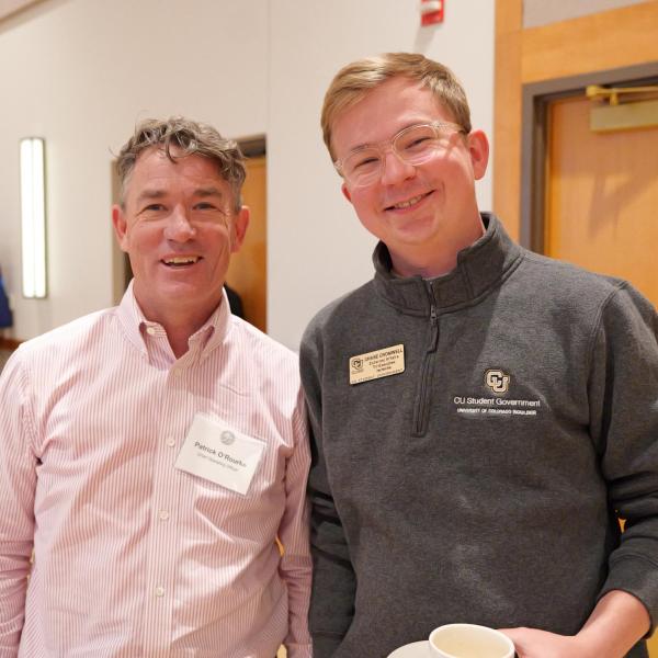 COO Pat O'Rourke and CUSG Tri-Exec Chase Cromwell