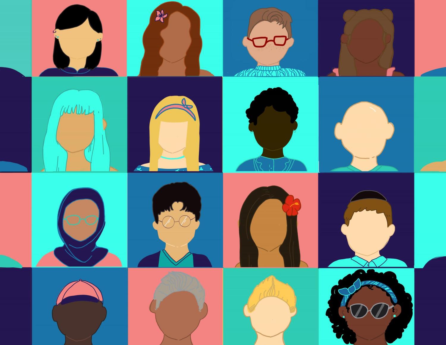 CU Boulder Colorful & Inclusive Community Graphic Design