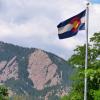 Colorado Flag Flatirons