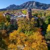 Old Main Flatirons Fall