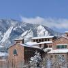 Snow over campus