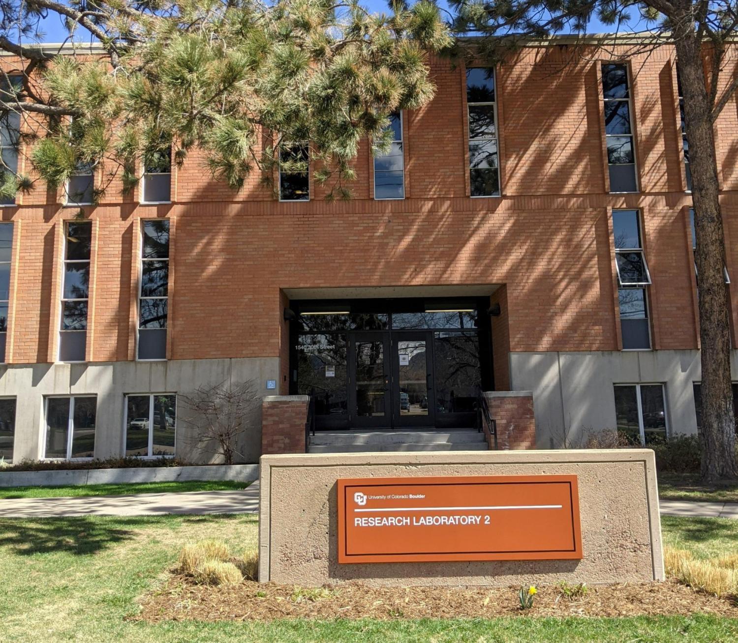 front of Research Laboratory 2