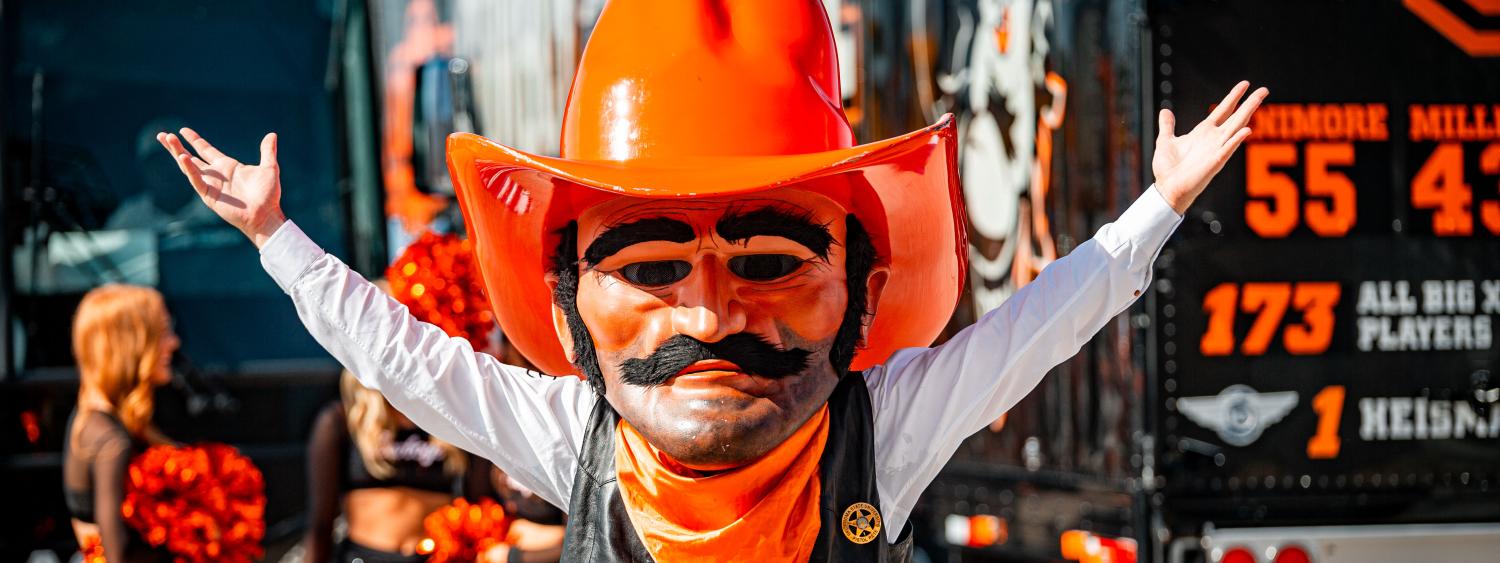 Pistol Pete mascot