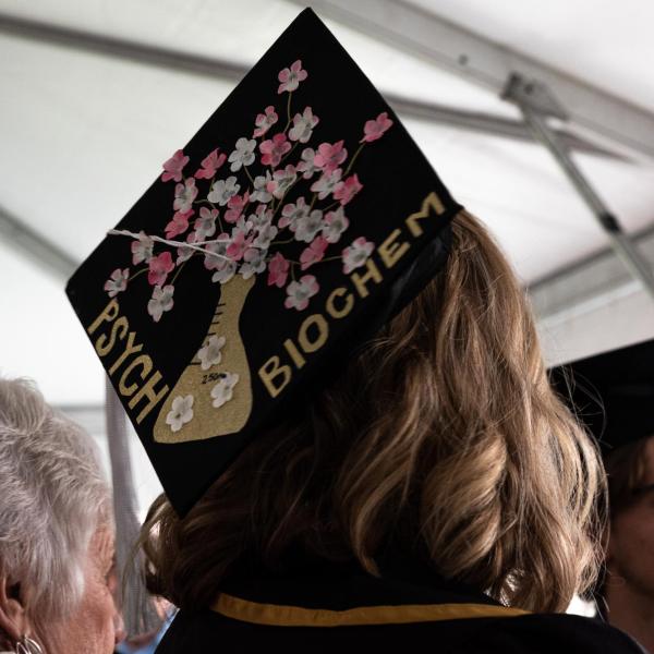 Biochemistry and Psychology Graduation Cap