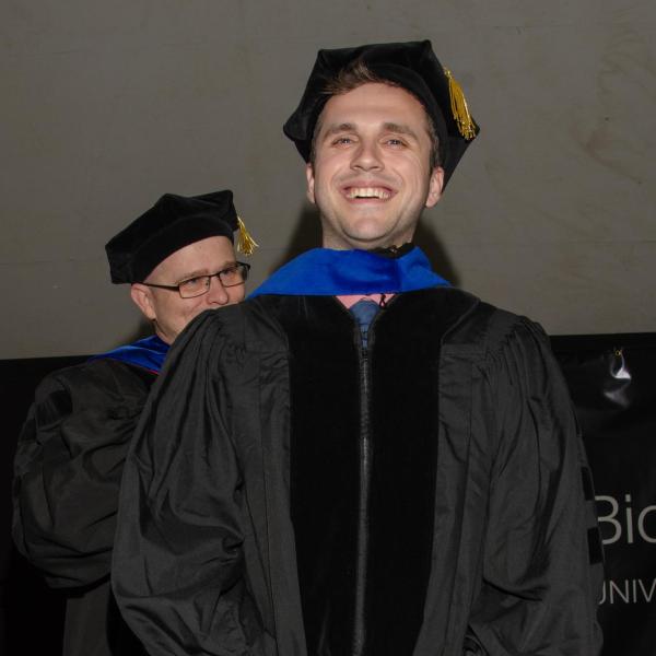 Chair, Jim Goodrich and Zachariah Holmes, Ph.D.