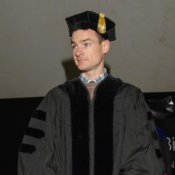 Michael Minson, Ph.D. hooding