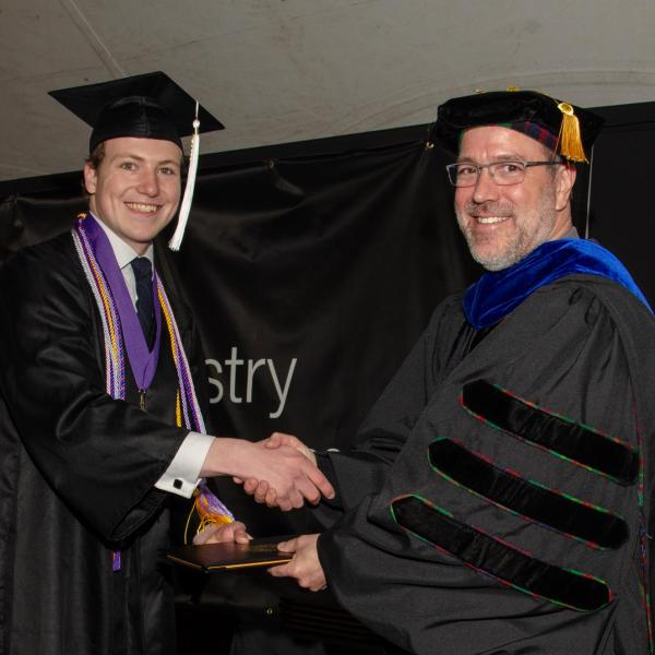 Chair, Jim Goodrich and Gabriel Tauber, BA