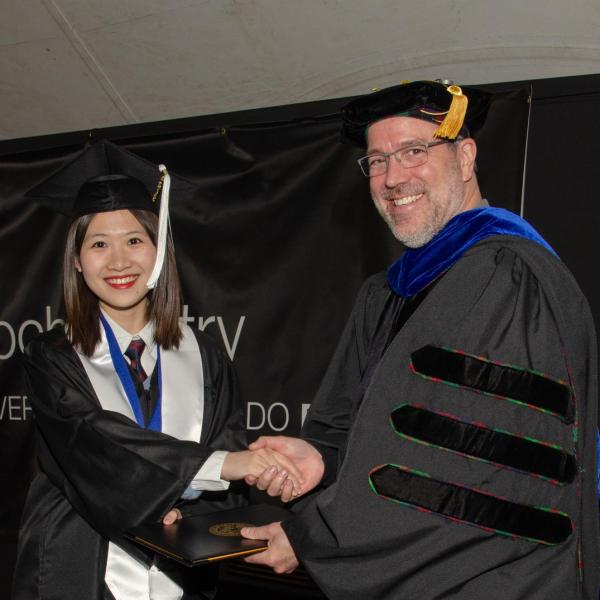 Chair, Jim Goodrich and Jinyan Rui, BA