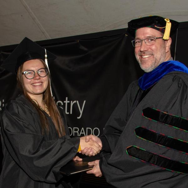 Chair, Jim Goodrich and Clara Sandoval, BA