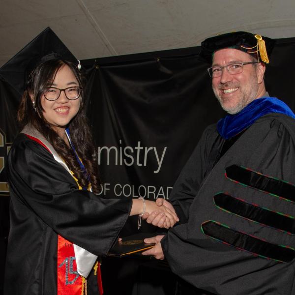 Chair, Jim Goodrich and KimNgan "Lina" Tat, BA