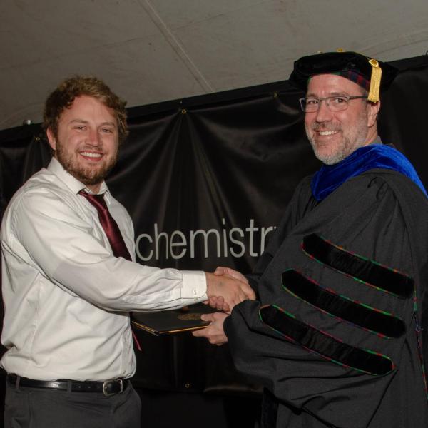 Chair, Jim Goodrich and Nathaniel Moore, BA