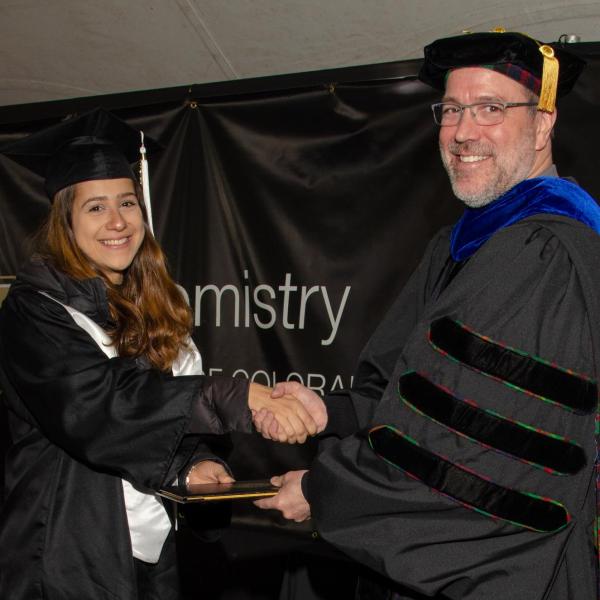 Chair, Jim Goodrich and Gabriela Costa, BA