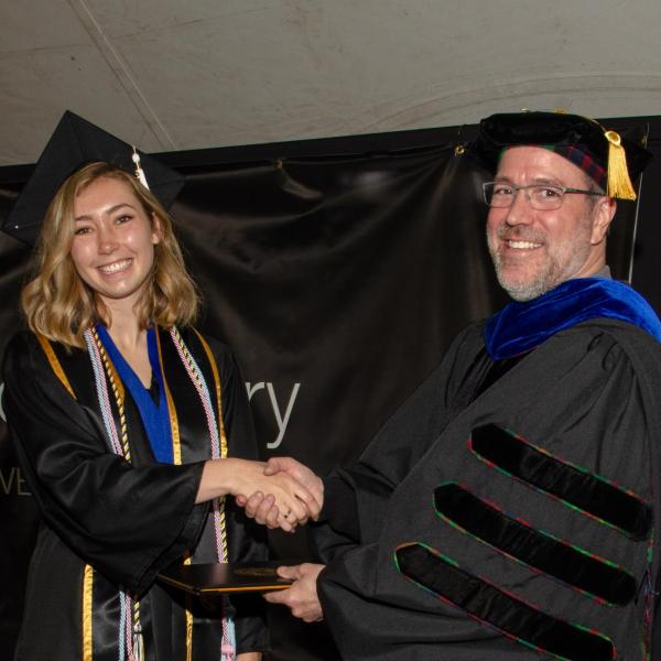 Chair, Jim Goodrich and Erin Kneeskern, BA